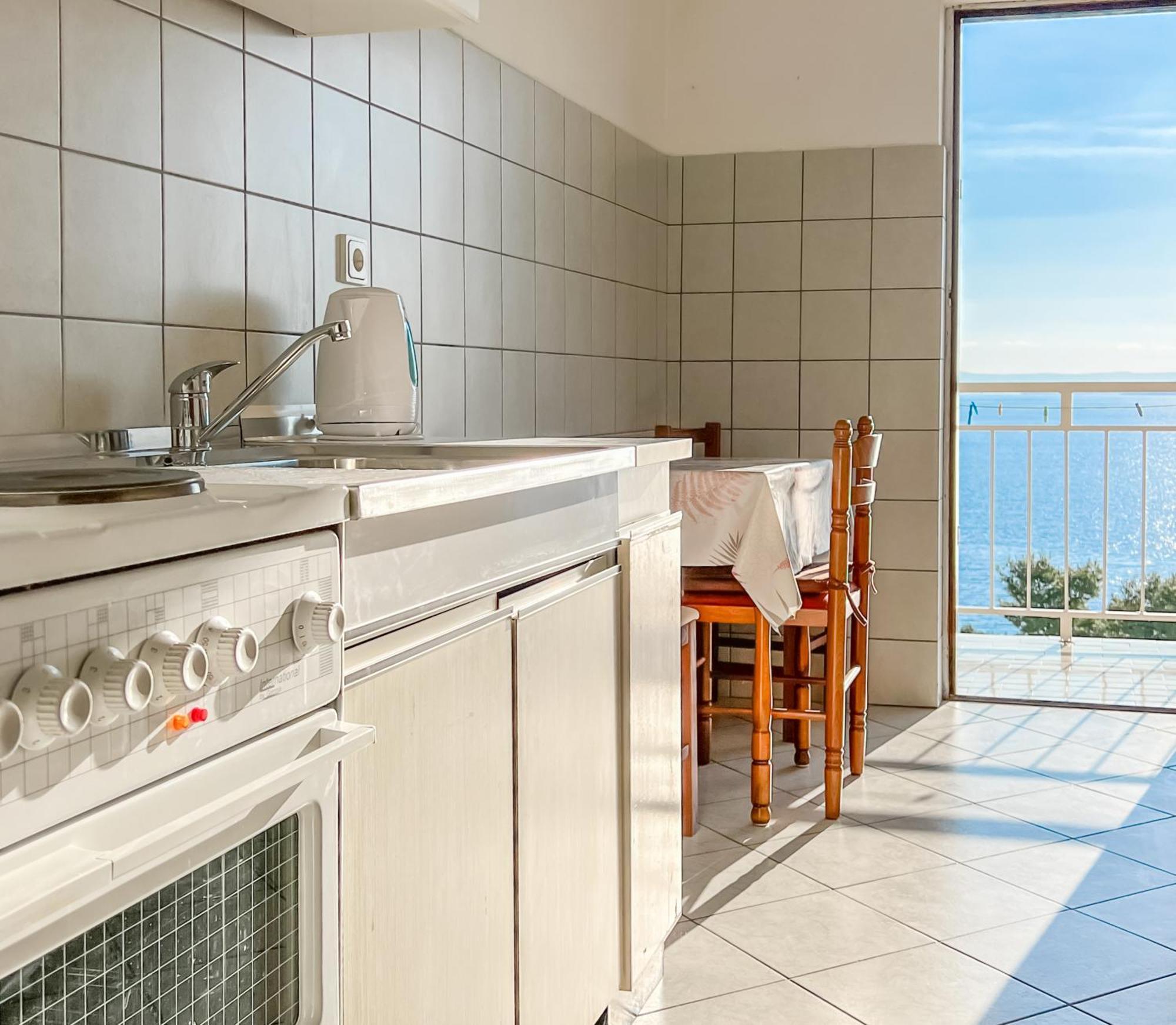 Seaside Apartments And Rooms Baška Voda Esterno foto