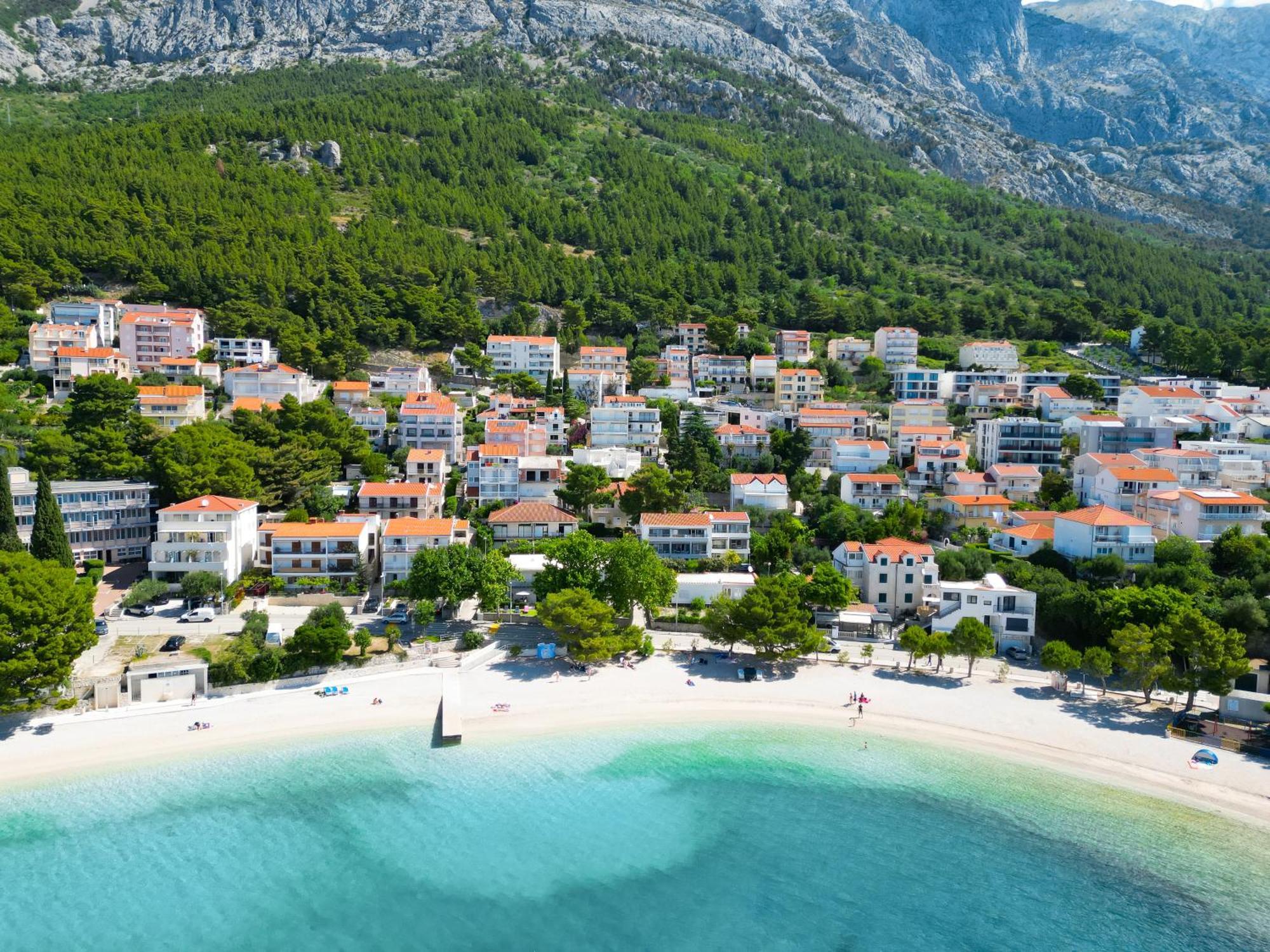 Seaside Apartments And Rooms Baška Voda Esterno foto